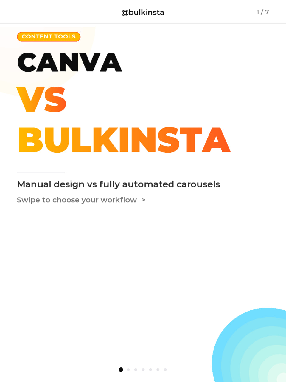 Bold Comparison — slide 1