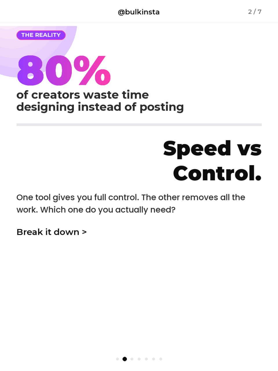 Bold Comparison — slide 2
