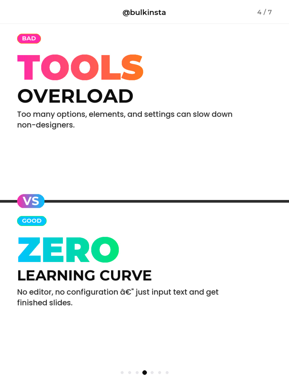 Bold Comparison — slide 4